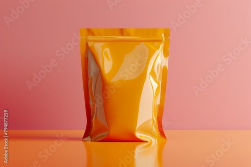 pouch package mockup