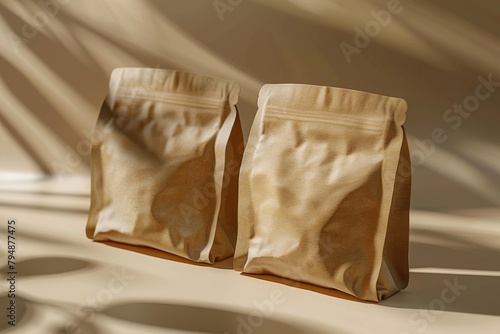 pouch package mockup