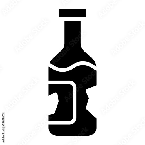 glass bottle