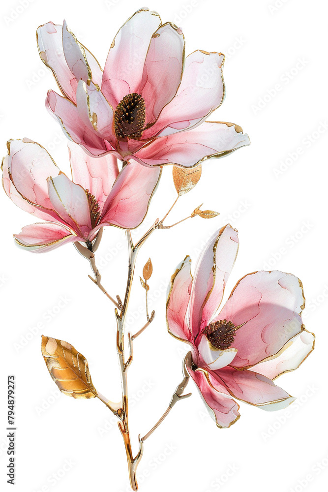 Obraz premium blossom isolated on white