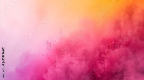 Gentle wisps of pink and orange smoke mingle in this serene abstract background, suggesting calm and tranquility © Armin