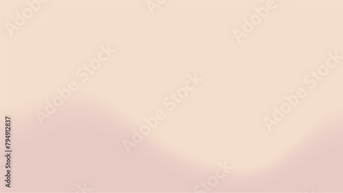 Nude gradient. Pastel nude background, modern vector design.