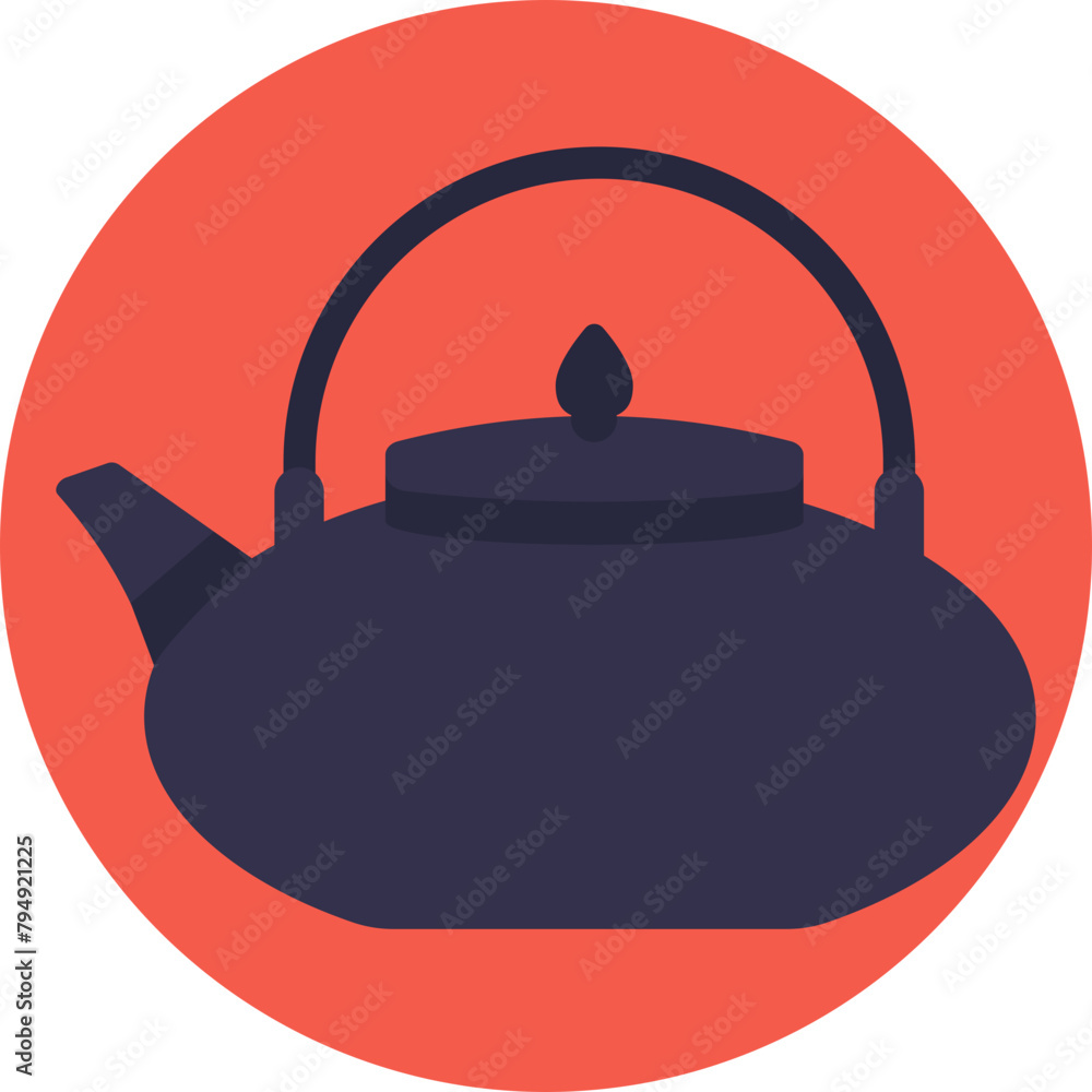 This icon represents a classic Japanese teapot, often used in tea ceremonies, featuring a side handle and a graceful, curved spout. This icon represents a classic Japanese teapot, often used in tea ceremonies, featuring a side handle and a graceful, curved spout.