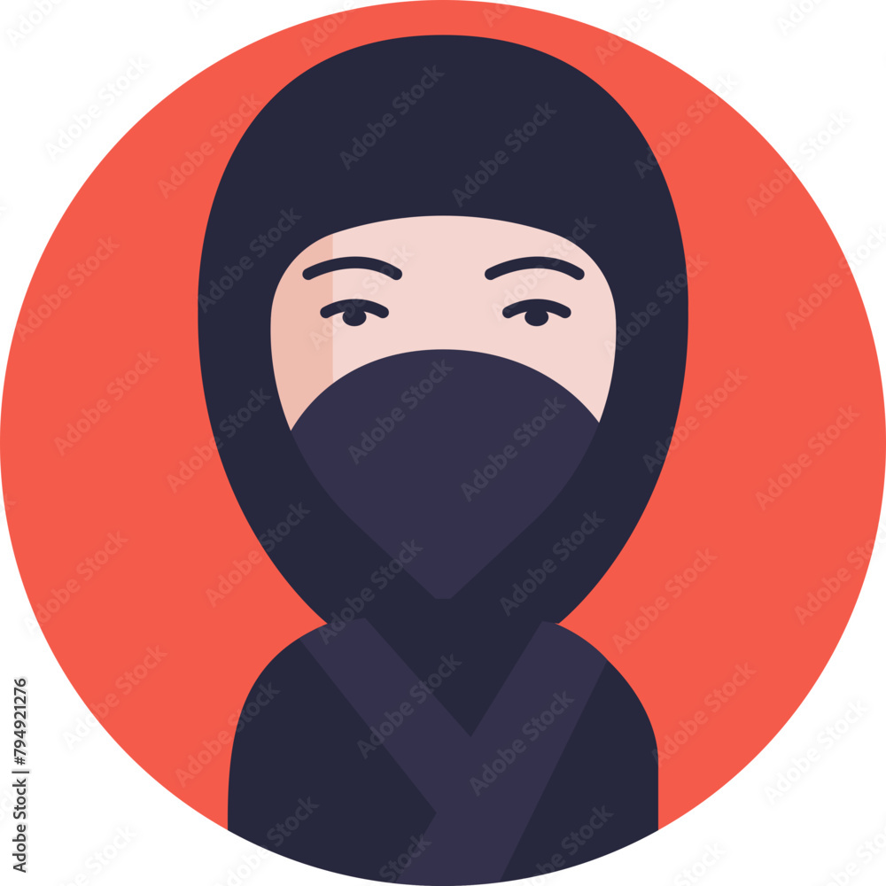 Stealthy and swift, the Ninja icon embodies the art of covert operations and secrecy, synonymous with Japan's legendary shadow warriors. Stealthy and swift, the Ninja icon embodies the art of covert operations and secrecy, synonymous with Japan's legendary shadow warriors.