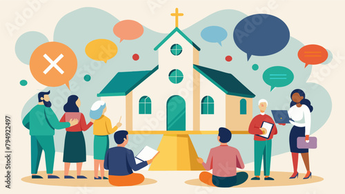A local church hosting a workshop on financial planning and creating a network of savers within their congregation.