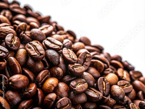 Wallpaper Mural realistic coffee beans Torontodigital.ca