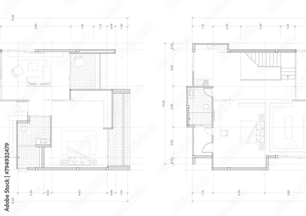 Write a blueprint architecture for building. Write a blueprint architecture for building.