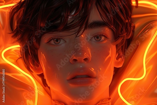 Wallpaper Mural portrait of a person Torontodigital.ca