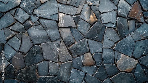 Grey mosaic in abstract background