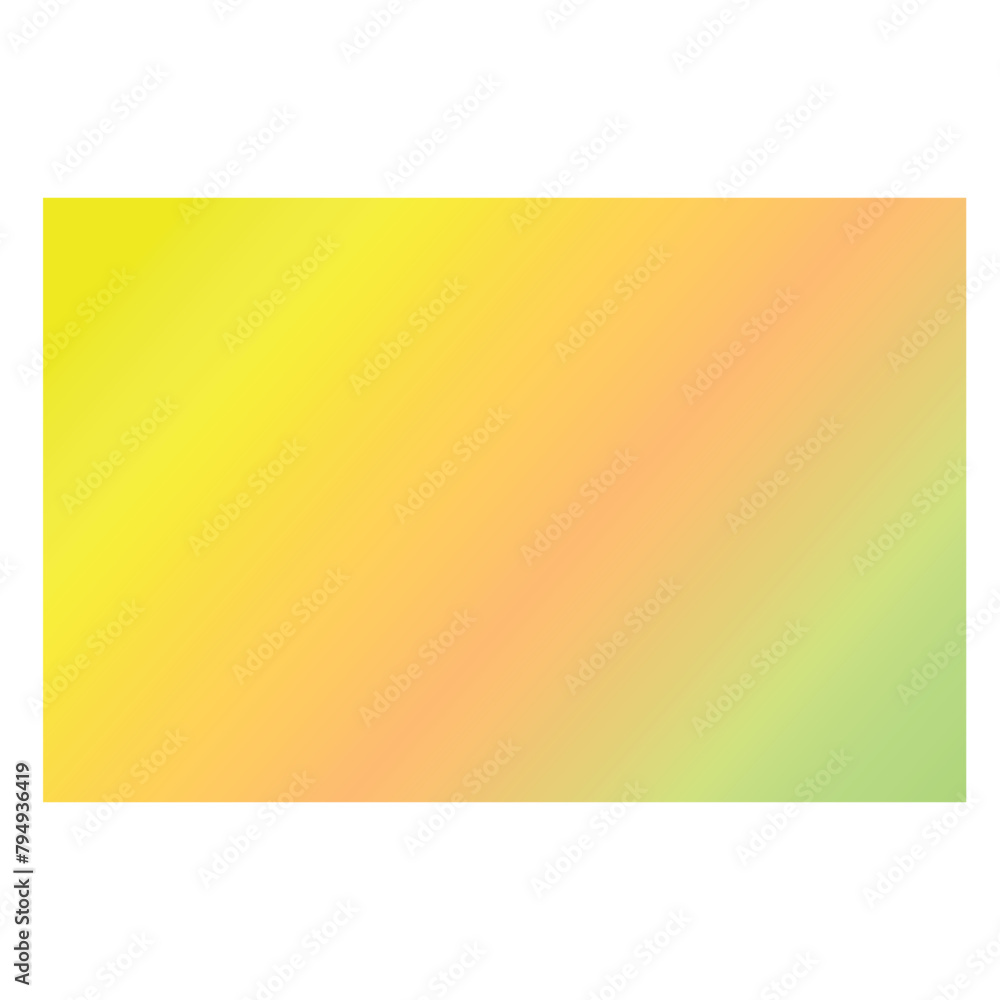 Rectangle jaune et vert dégradé simple Rectangle jaune et vert dégradé simple