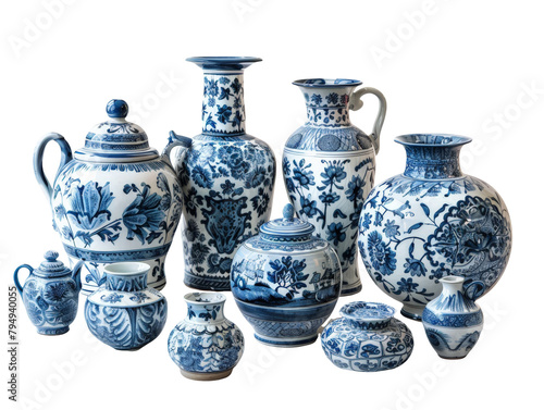 Dutch Delftware Pottery photo