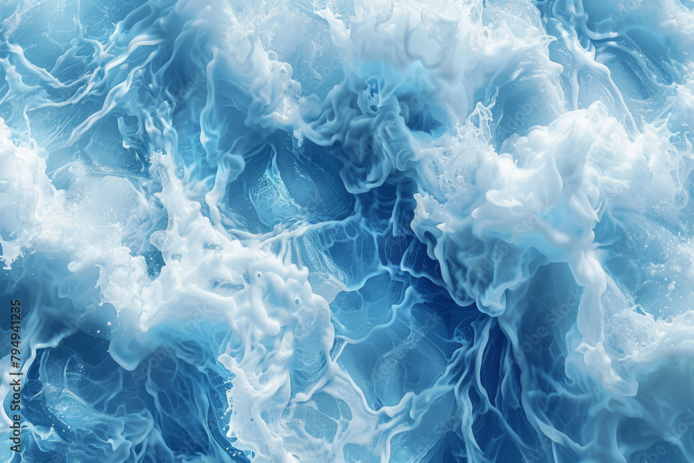 Ocean's Whispers Abstract Aquatic Foam Patterns with Marine Essence Ocean's Whispers Abstract Aquatic Foam Patterns with Marine Essence