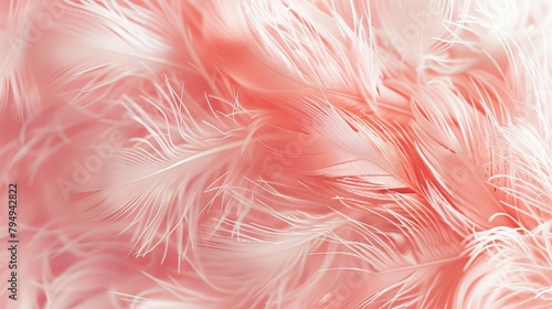 Soft Feather Pattern Texture Background for Baby