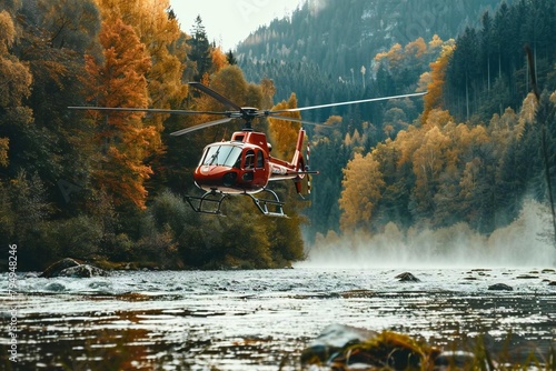 Innovative Digital Technology in Emergency Medical Transportation Photography