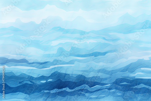 Arctic Ice Blue Gradient Textures - Frigid Chill Ice Textures Collection