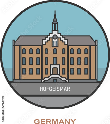 Hofgeismar. Cities and towns in Germany photo