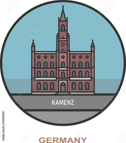 Kamenz. Cities and towns in Germany
