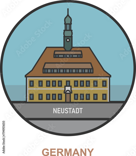 Neustadt. Cities and towns in Germany