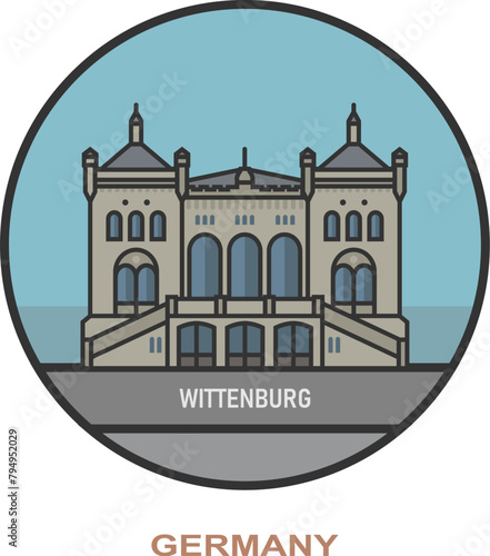 Wittenburg. Cities and towns in Germany