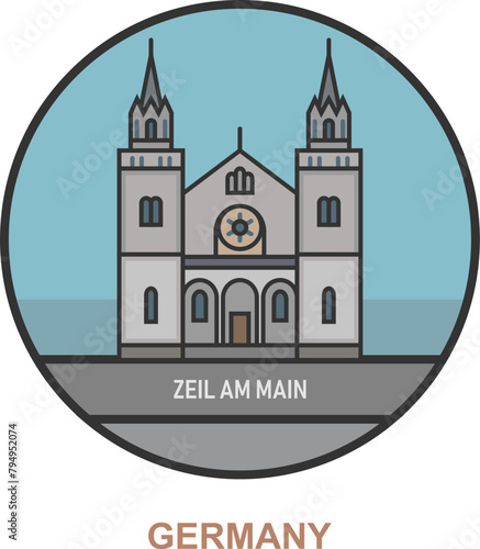 Zeil Am Main. Cities and towns in Germany