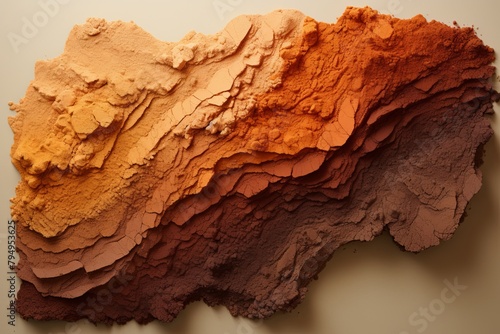 Burnt Sienna Earth Gradients - Warm Sediment Hues Artistry