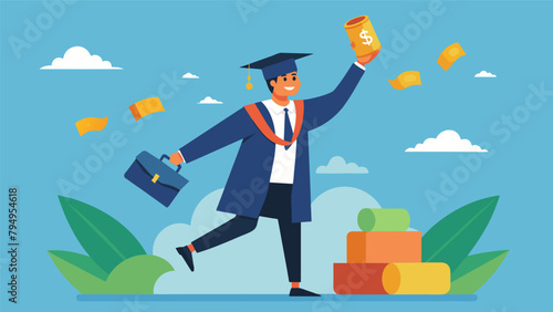 A college graduate takes on a higherpaying job specifically to help tackle their student loan debt.