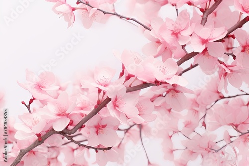 Cherry Blossom Gradient Tints in Soft Pink Spring Hues