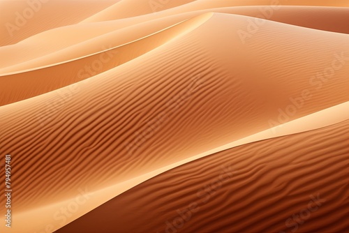 Endless Sand Waves: Desert Sand Dune Gradients in a Stunning Display