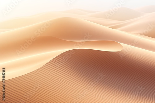 Desert Sand Dune Gradients  Light Sand Transitions in the Wilderness