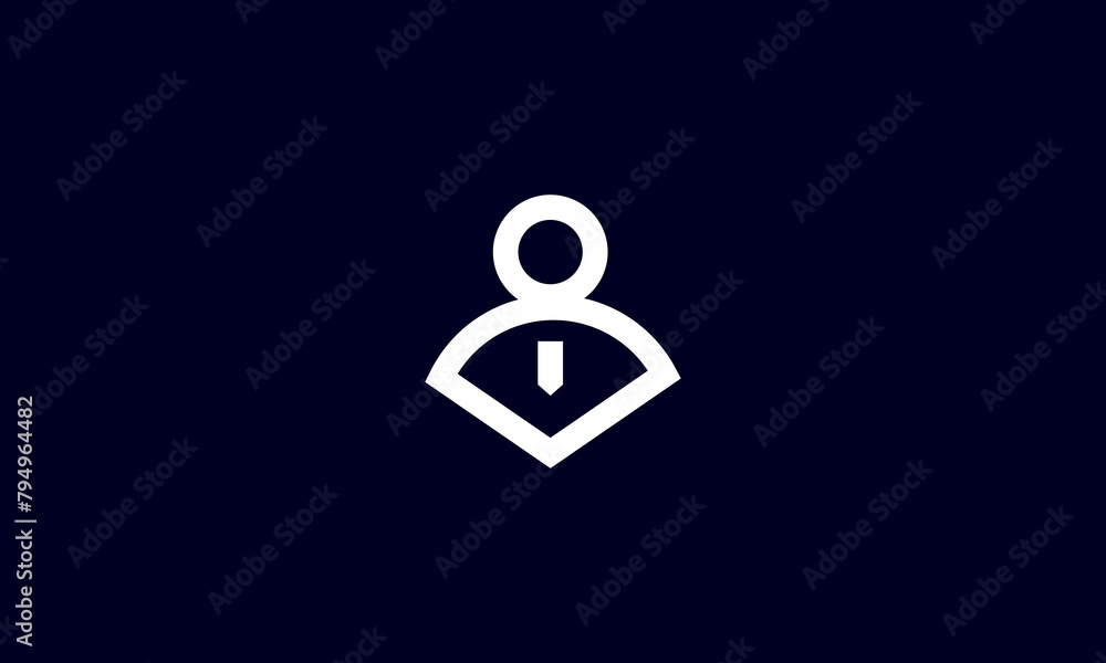 HR logo Minimalist Modern Clean 