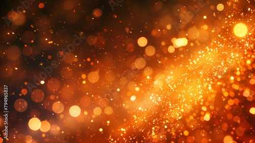 abstract orange background with bokeh lights and sunlight, panoramic background ,Colorful Luxury Gold And Yellow Bokeh Sparkles Gold or Yellow with Moccasin Colors Banner Background photo