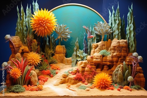 Kinetic Sand Nature Dioramas: Mesmerizing Animation Displays