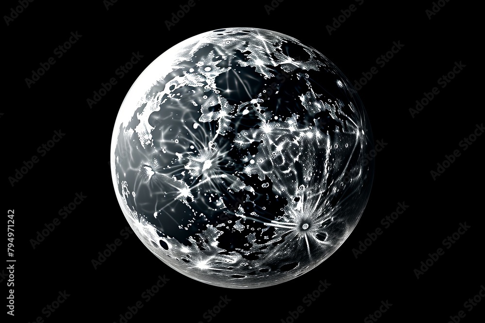 Silver Shine: Moonrise Gradient Effects in Elegant Silver Tones Silver Shine: Moonrise Gradient Effects in Elegant Silver Tones