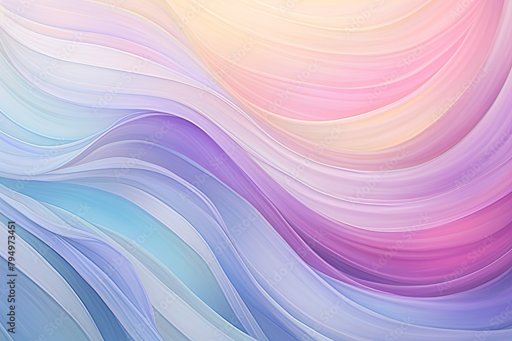 Pastel Rainbow Dreams: Delicate Color Flow Gradient Pastel Rainbow Dreams: Delicate Color Flow Gradient