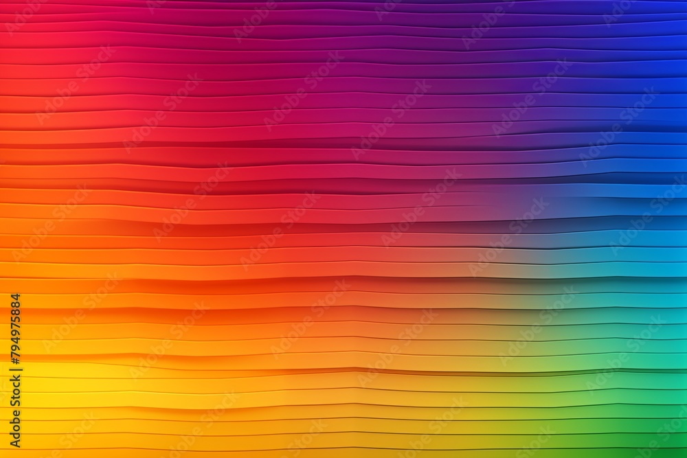 Multi-Hued Rainbow Spectrum Gradient Visuals: Vibrant and Dazzling Styles