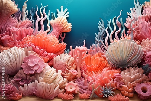 Tropical Coral Reef Gradients: Vibrant Palette of the Reef Ecosystem