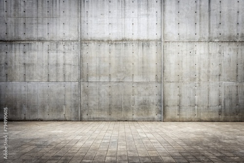 Vintage Urban Interior with Concrete Walls and Floors photo