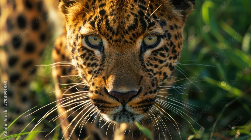 Obraz premium The natural world on a deeper level through a close-up view of rare wildlife. The natural world on a deeper level through a close-up view of rare wildlife.
