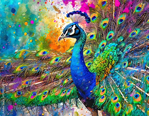 Lively Lively peacock