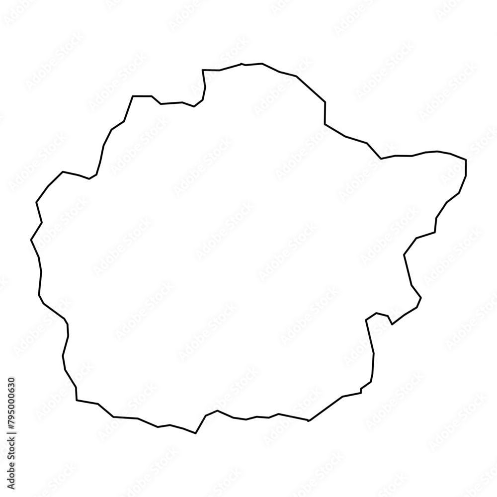 San Juan Province map, administrative division of Dominican Republic. Vector illustration. San Juan Province map, administrative division of Dominican Republic. Vector illustration.