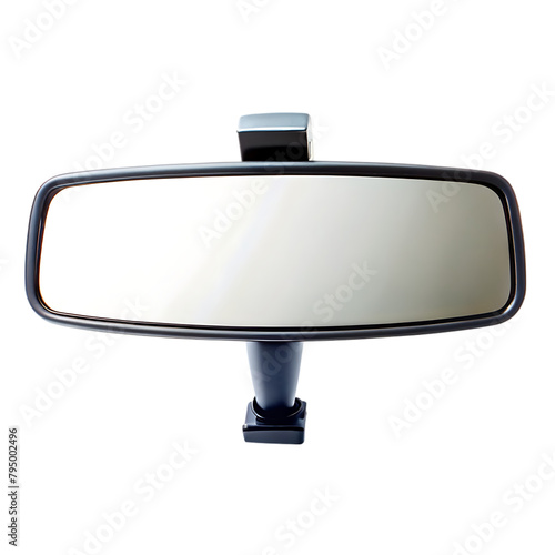 Good Looking Car Mirror Dash Cam Isolated on White Background