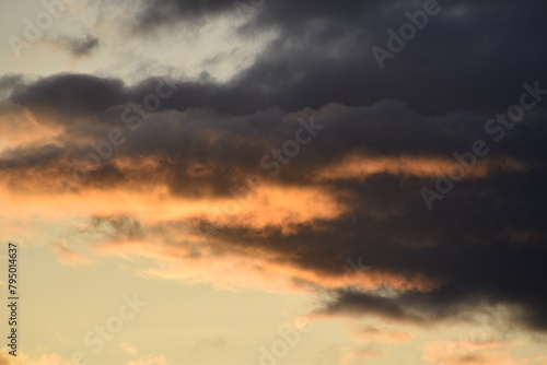 clouds at sunset © Nico