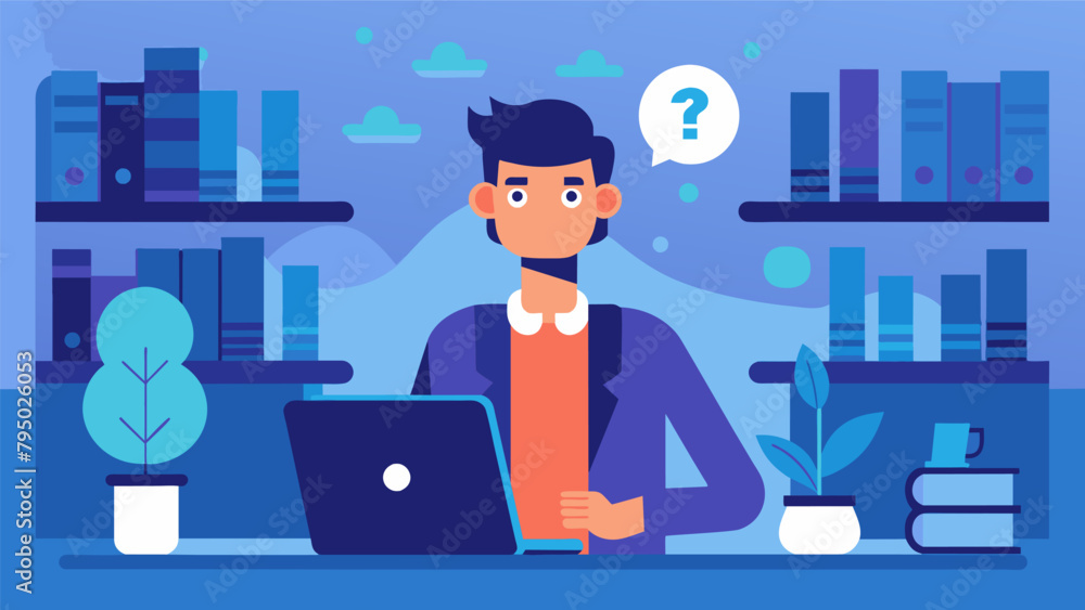 A man asks about the working conditions of employees before buying a new electronic device. A man asks about the working conditions of employees before buying a new electronic device.