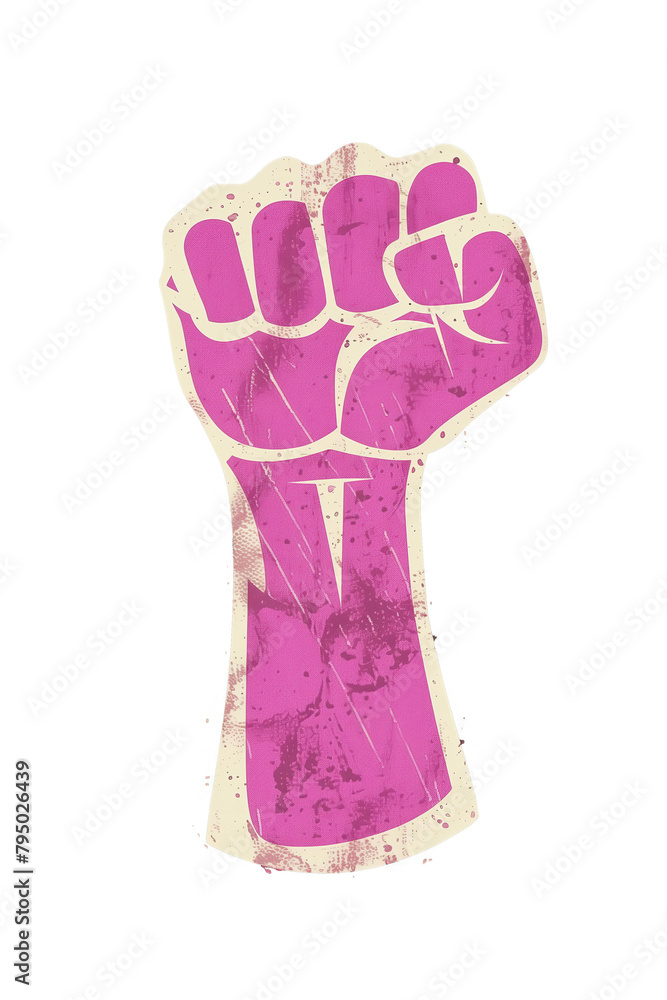 pink fist raised up. symbol of the struggle for equal rights, feminism. png object isolated on transparent background, mockup, design, template, layout, sticker
pink fist raised up. symbol of the struggle for equal rights, feminism. png object isolated on transparent background, mockup, design, template, layout, sticker