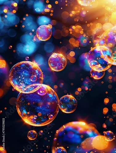 Stunning Bubbles Overlay for Photos – Digital Download, Photo Editing Tool, Enhance Photography Instantly