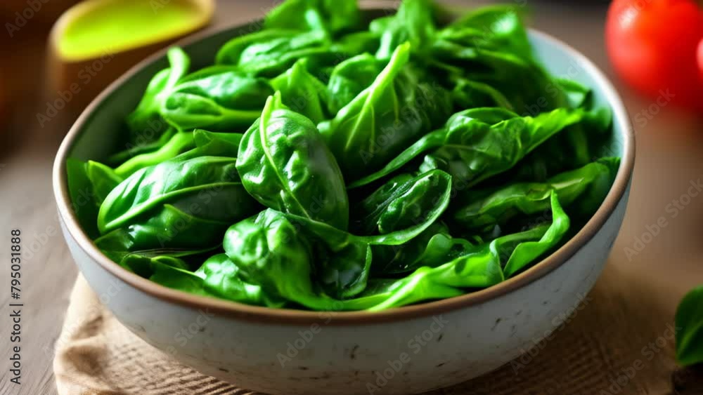 Freshly harvested green vegetables in a bowl Freshly harvested green vegetables in a bowl