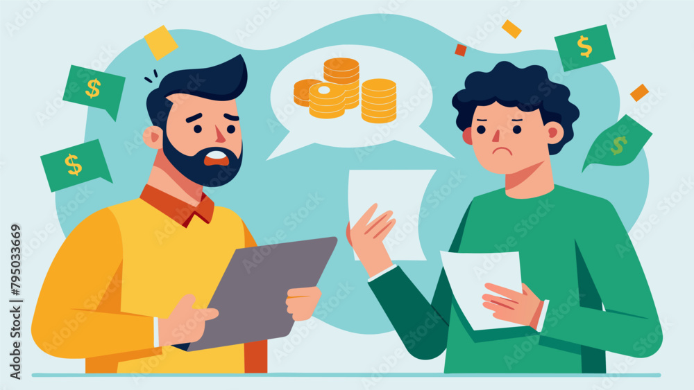 A strained conversation between roommates as they divide up bills each person struggling to make ends meet. A strained conversation between roommates as they divide up bills each person struggling to make ends meet.