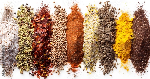 Set of Mixed Seasonings - Spicy Chili Pepper Flakes