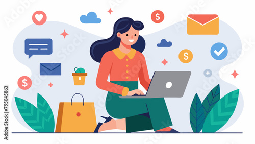 A fashion enthusiast starting a successful fashion blog and eventually making money from affiliate marketing and sponsored content.