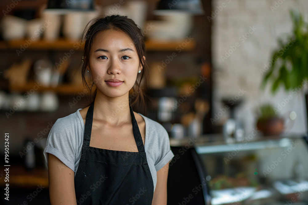 High skilled barman barista person making shaking cocktails coffee drinks in bar Generative AI picture High skilled barman barista person making shaking cocktails coffee drinks in bar Generative AI picture